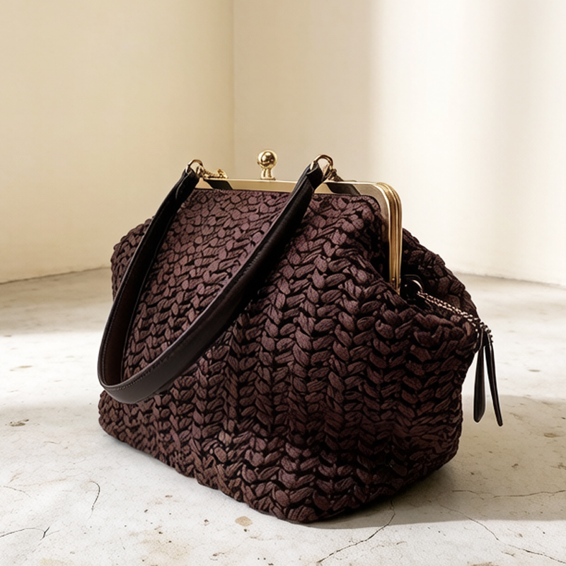 Hand-Woven Kisslock Frame Shou - Luxury Bags 2026 review and price