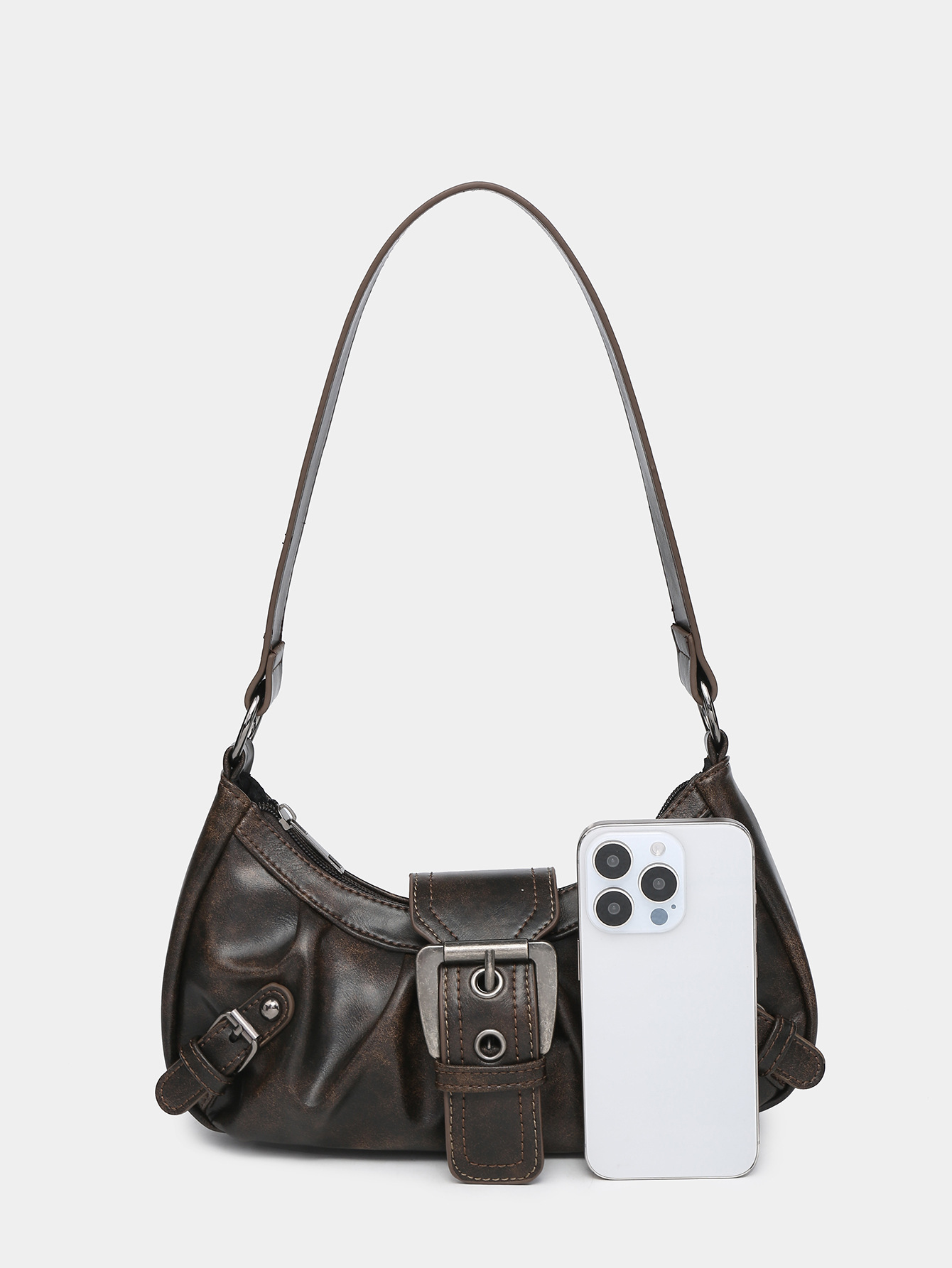 Women's Y2K Bag Pleated Hobo R - Luxury Y2K Bags review and price