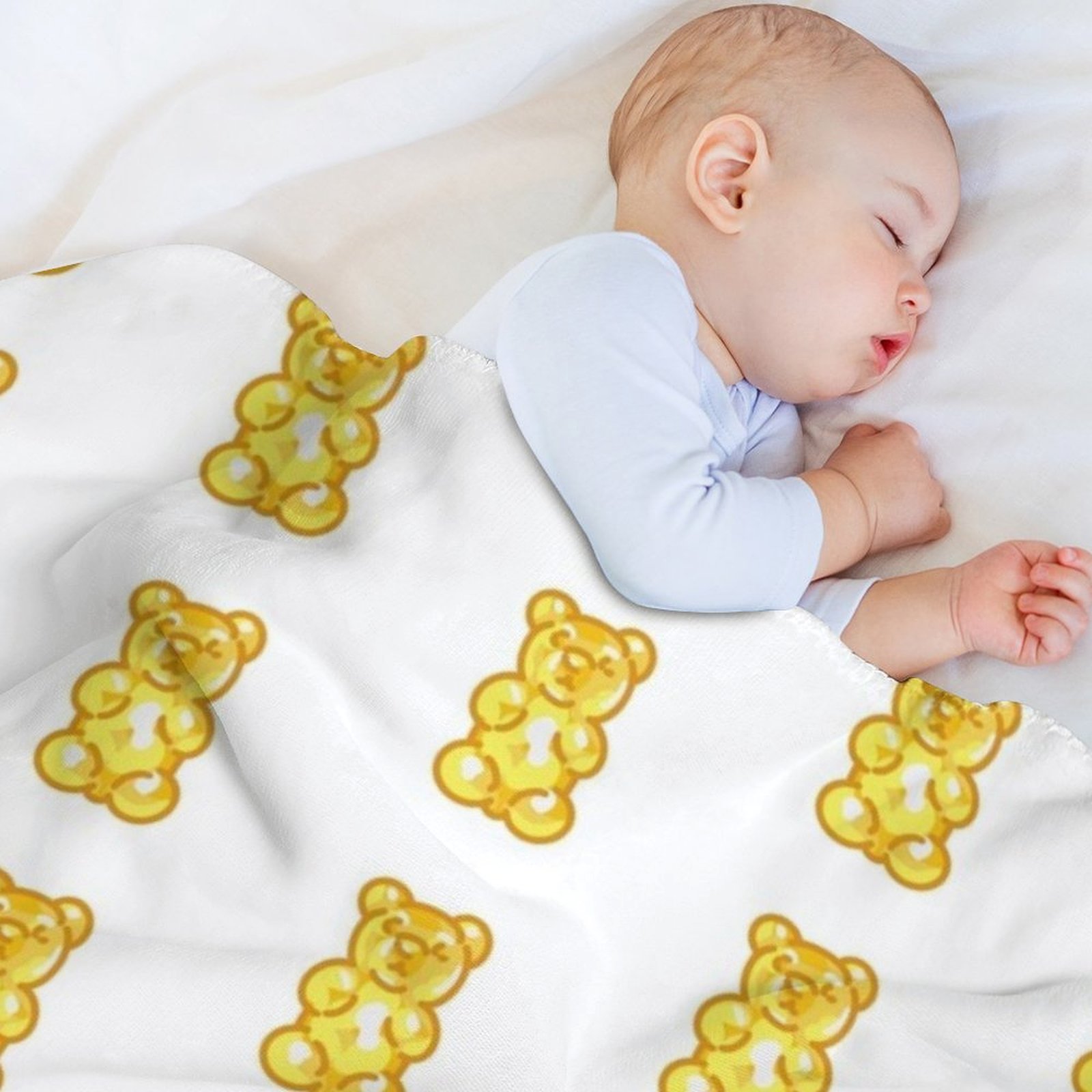Gummy Bear - Yellow Throw Blan - Luxury Bags Yellow review and price