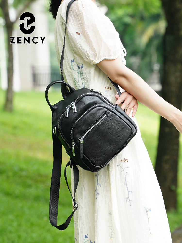 Zency Genuine Leather Women Ba - Genuine Leather Backpack review and price