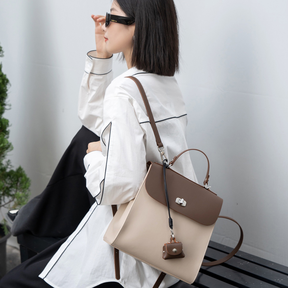 Women's New 2025 Spring & Summ - Genuine Leather Backpack review and price