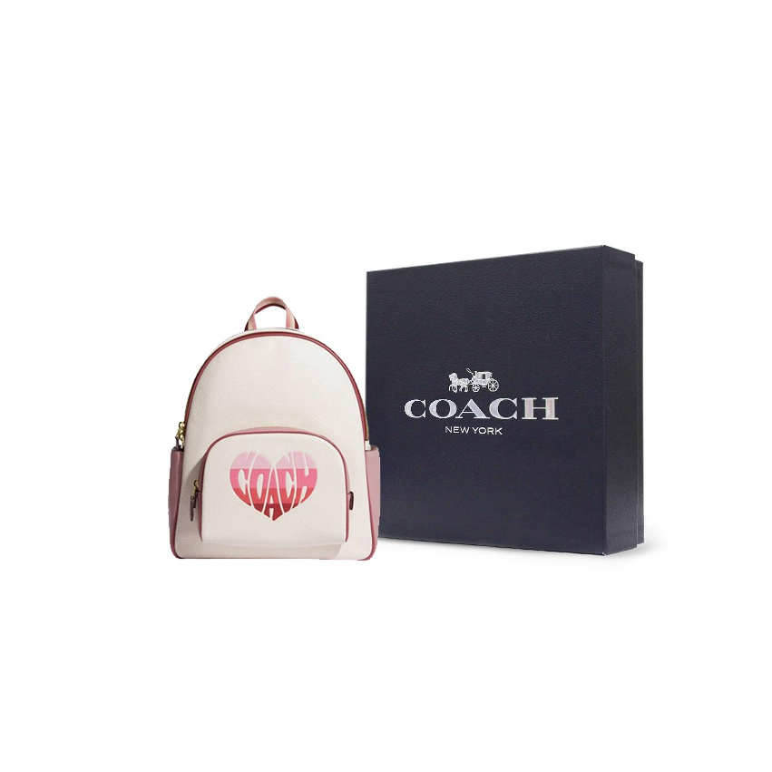 COACH Court Cow Leather With T - Genuine Leather Backpack review and price