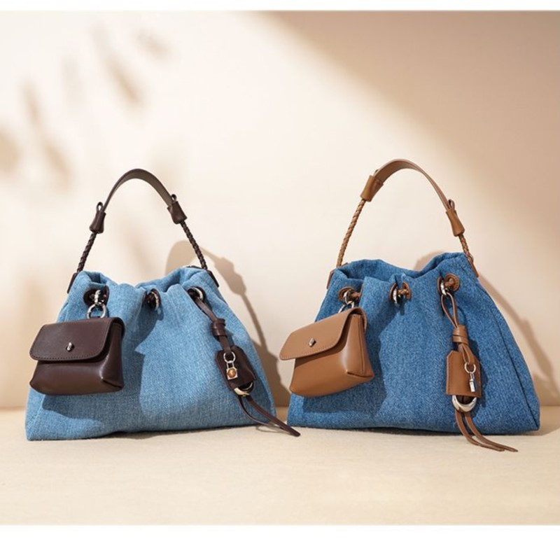 JIAERDI High Street Denim Buck - Luxury Y2K Bags review and price