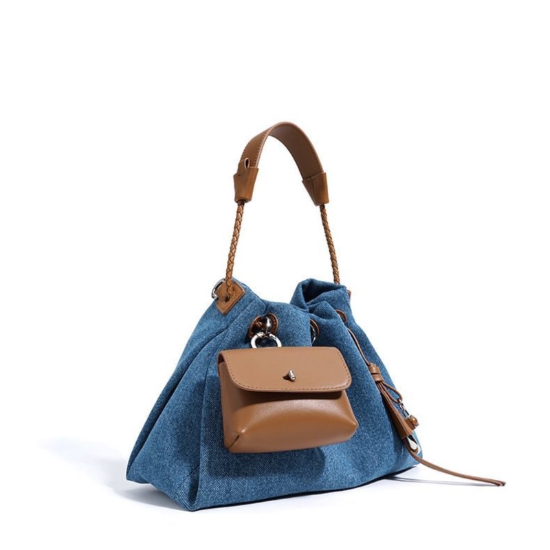 JIAERDI High Street Denim Buck - Luxury Y2K Bags review and price