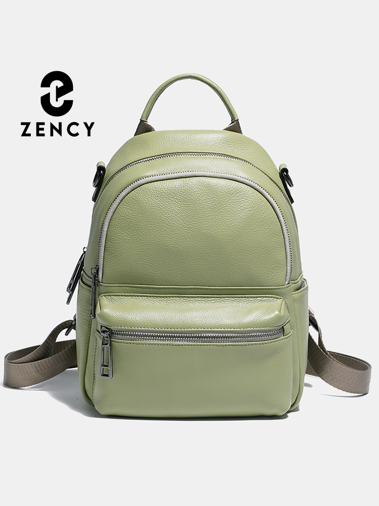 Zency Women Leather Backpack K - Genuine Leather Backpack review and price