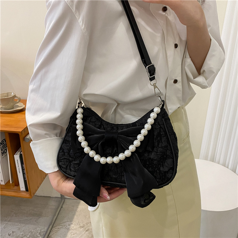 White Folds Pearl Female Bag R - Luxury Y2K Bags review and price