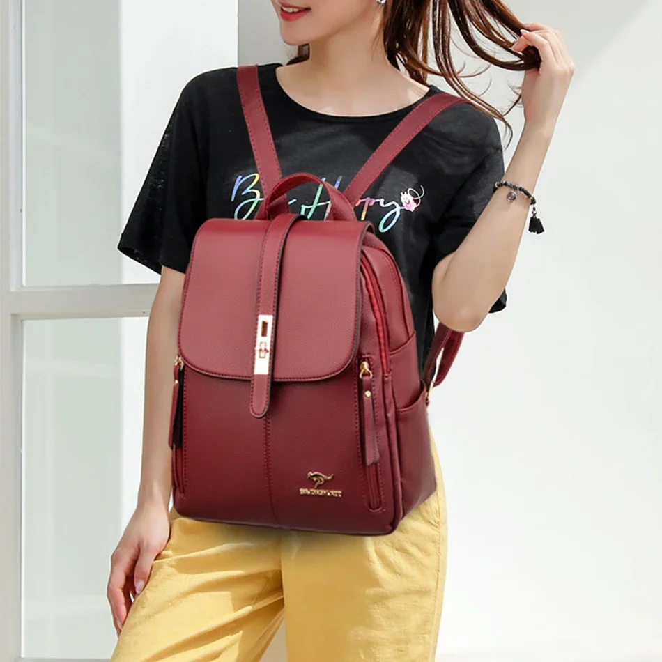 Women Leather Large Capacity B - Luxury Bags Vintage review and price