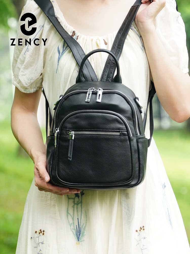 Zency Genuine Leather Small Ba - Genuine Leather Backpack review and price