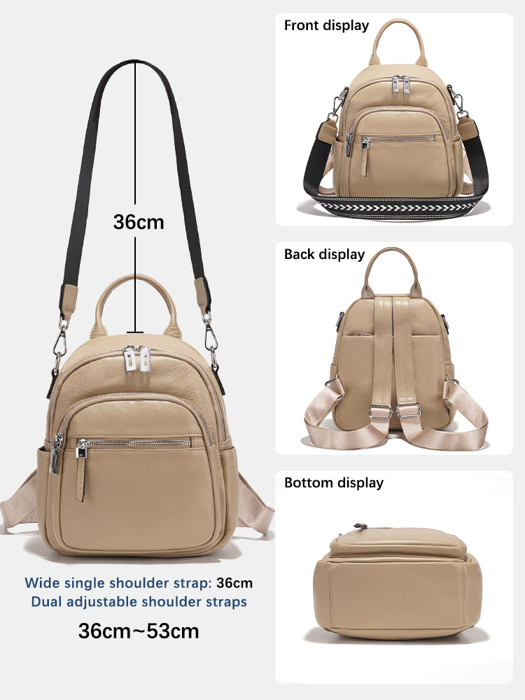 Zency Genuine Leather Small Ba - Genuine Leather Backpack review and price