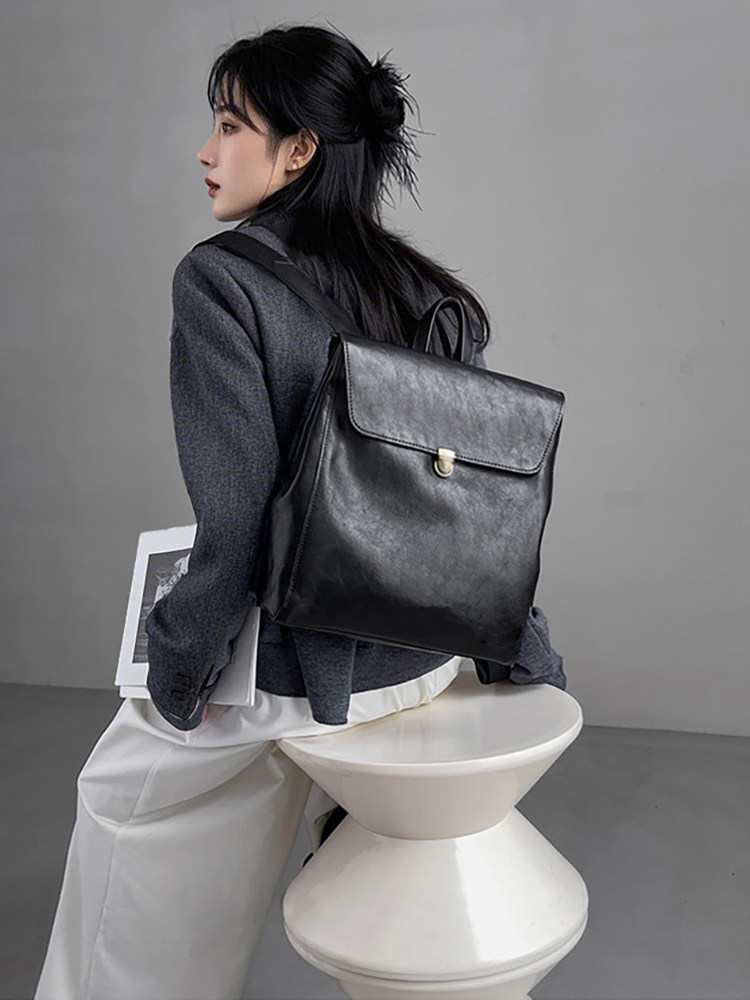 Luxury Brand Genuine Leather B - Genuine Leather Backpack review and price