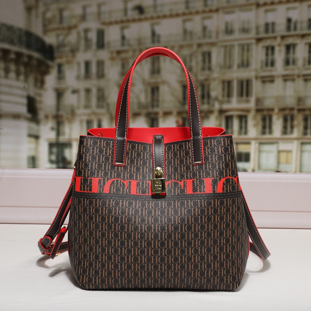 CH Luxury Printed Bucket Bag 2 - Luxury Bags Edit review and price