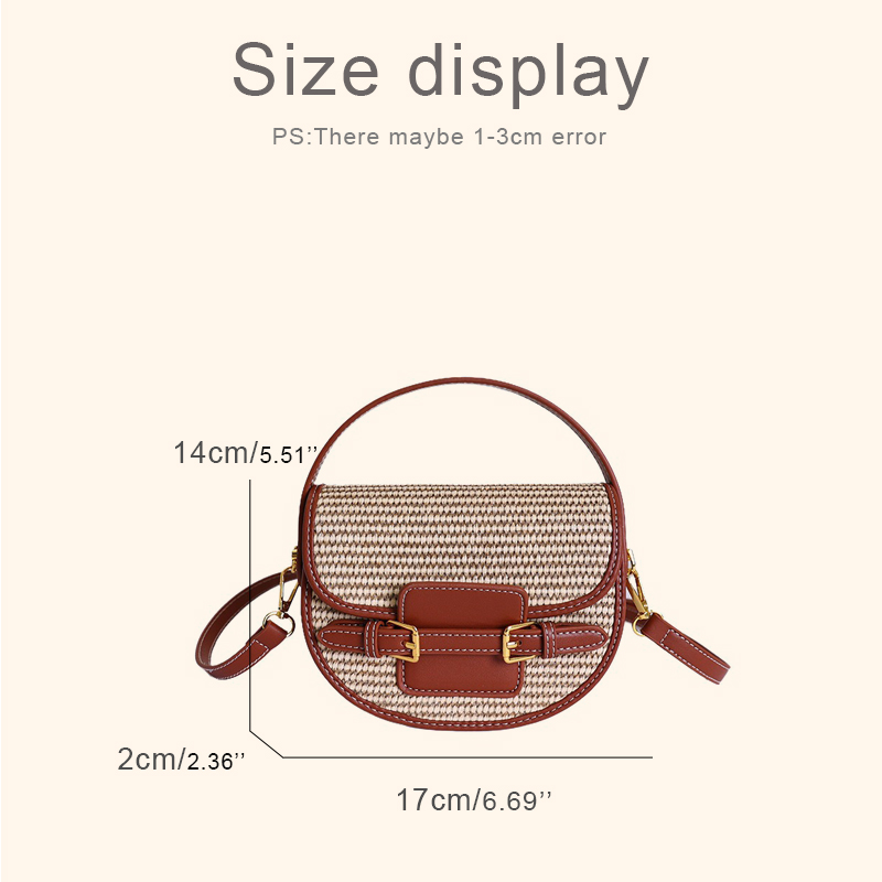 England Style Mini Straw Saddl - Luxury Bags 2026 review and price