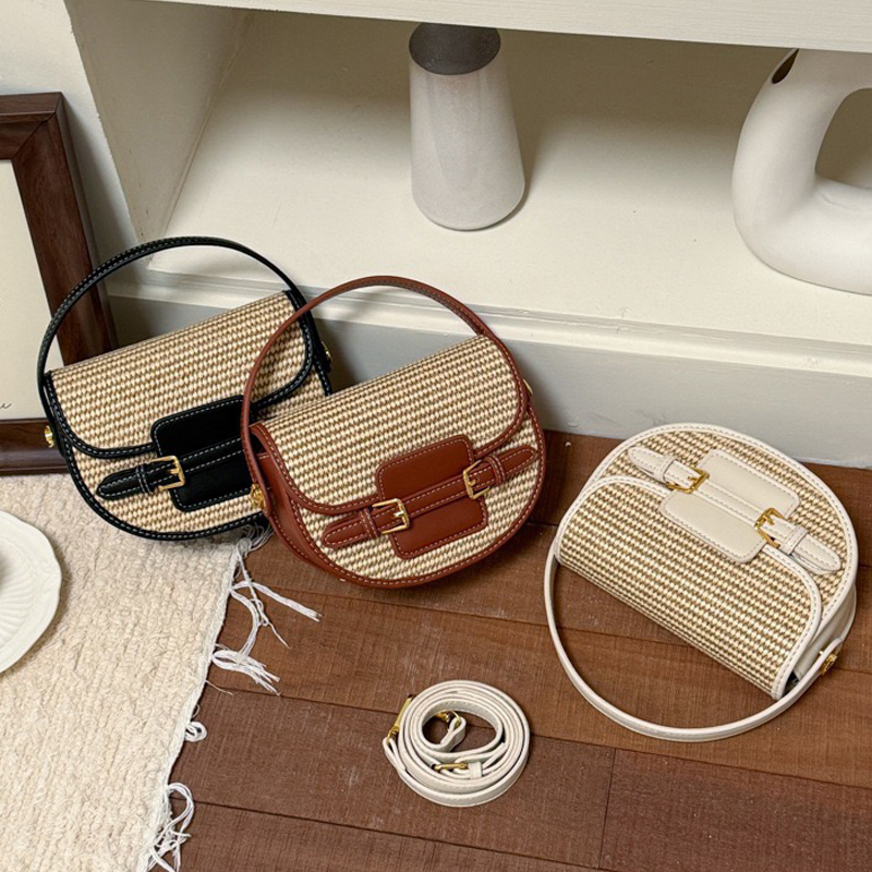 England Style Mini Straw Saddl - Luxury Bags 2026 review and price
