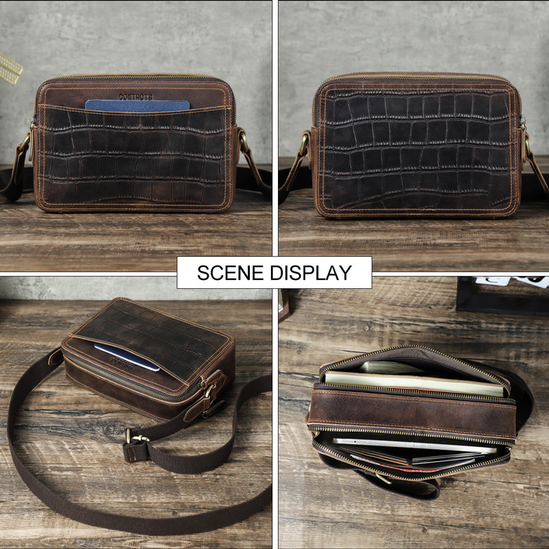 Fashion British Style Top Laye - Genuine Leather Backpack review and price